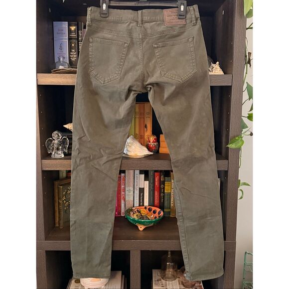 Lucky Brand 110 Skinny Jean In Fern Green Men’s Size 30x32 - Picture 4 of 9